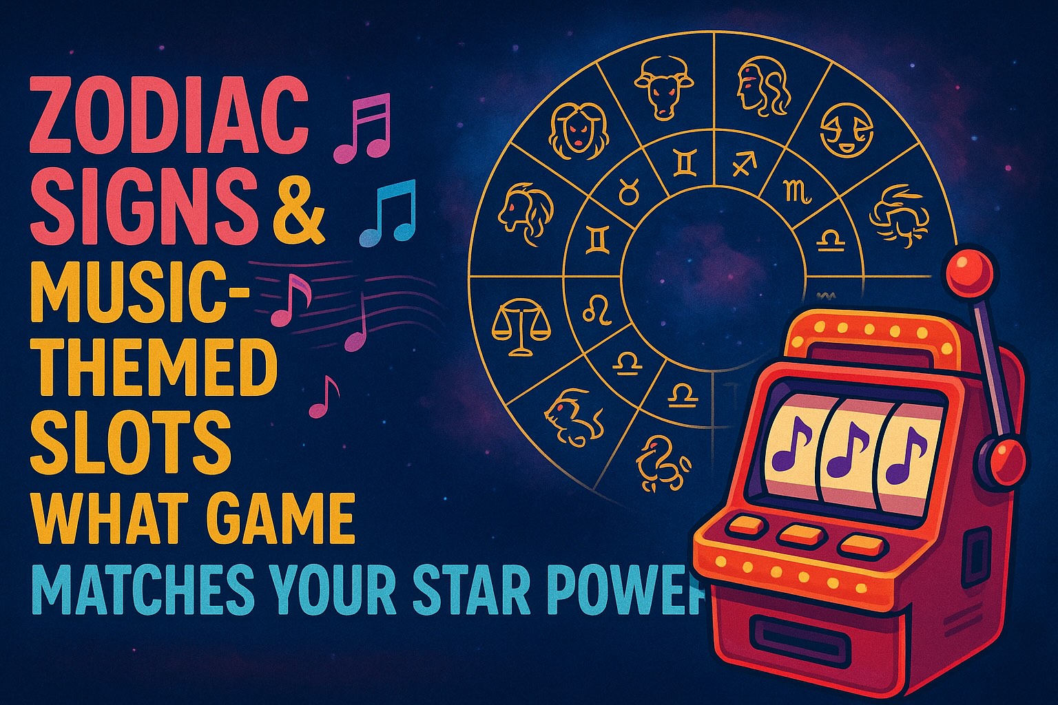 Discover Music-Themed Slots Tailored to Your Zodiac Sign