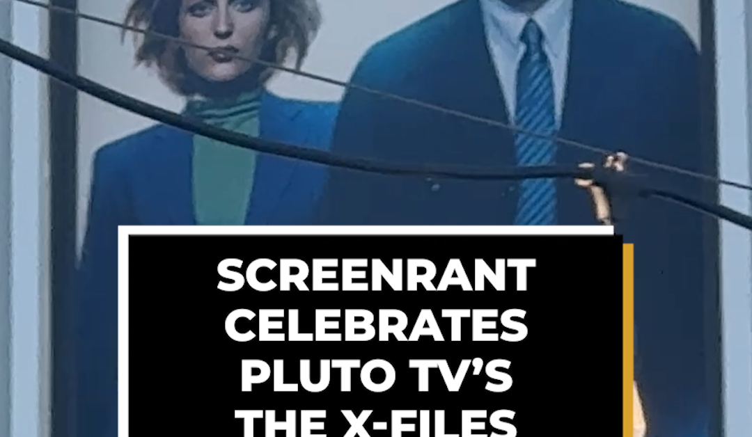 Pluto TV X-Files Marathon Celebration in Joshua Tree