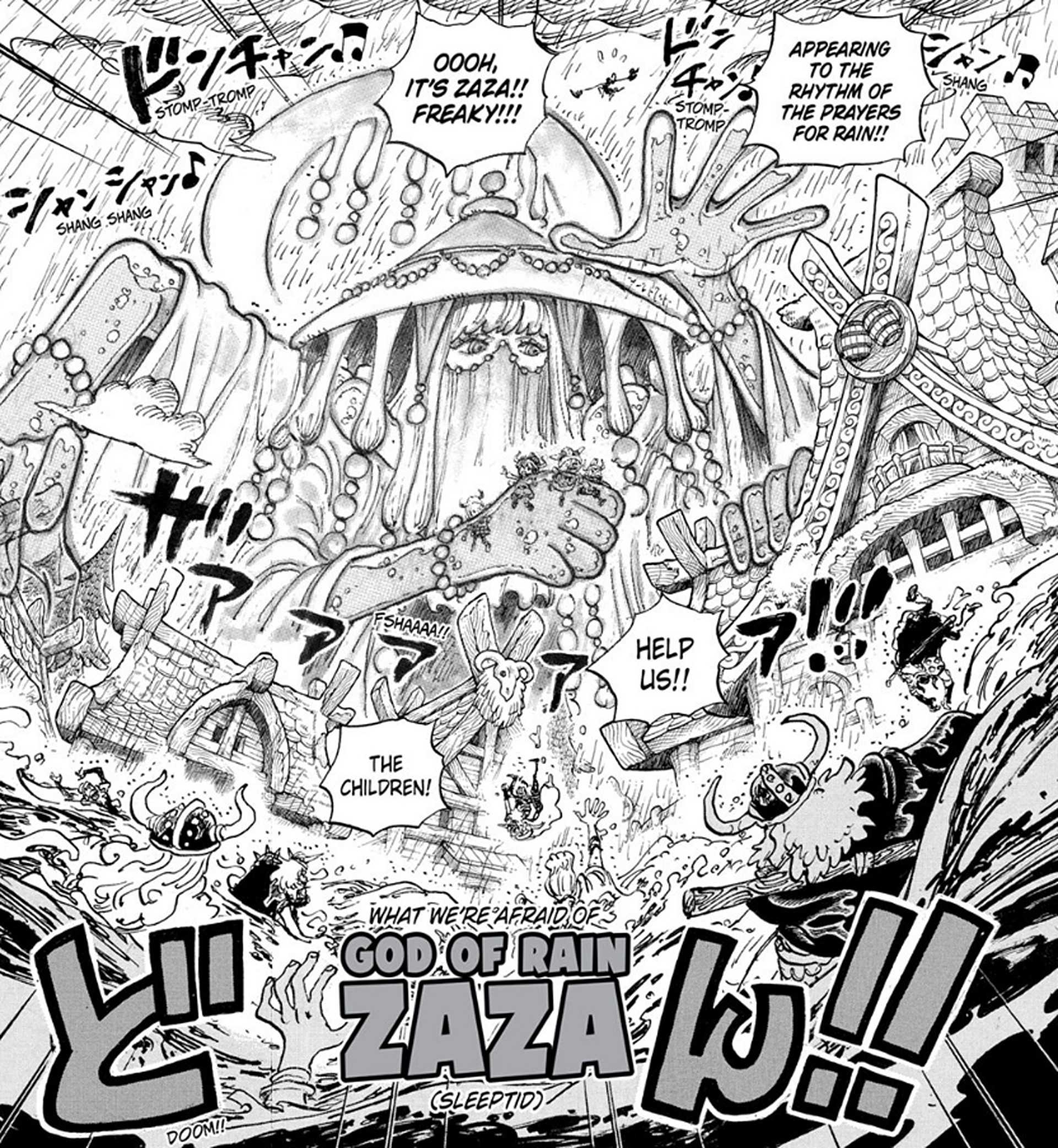 New Power Unveiled in One Piece Chapter 1182: Zaza's Emergence